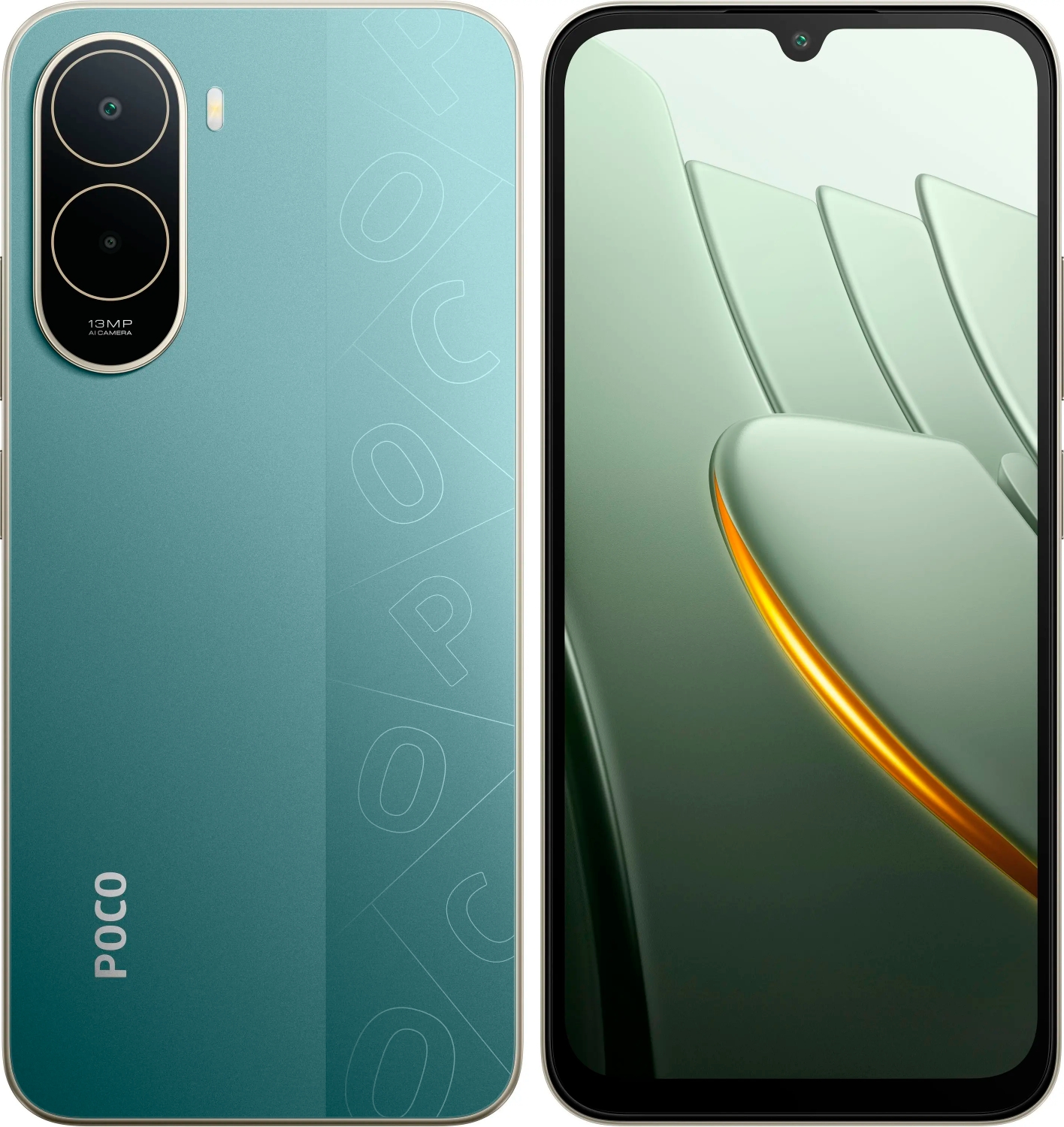Смартфон POCO C81 Pro 4/128 ГБ зеленый